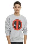Marvel Deadpool Logo Sweatshirt, HEATHER GREY, hi-res