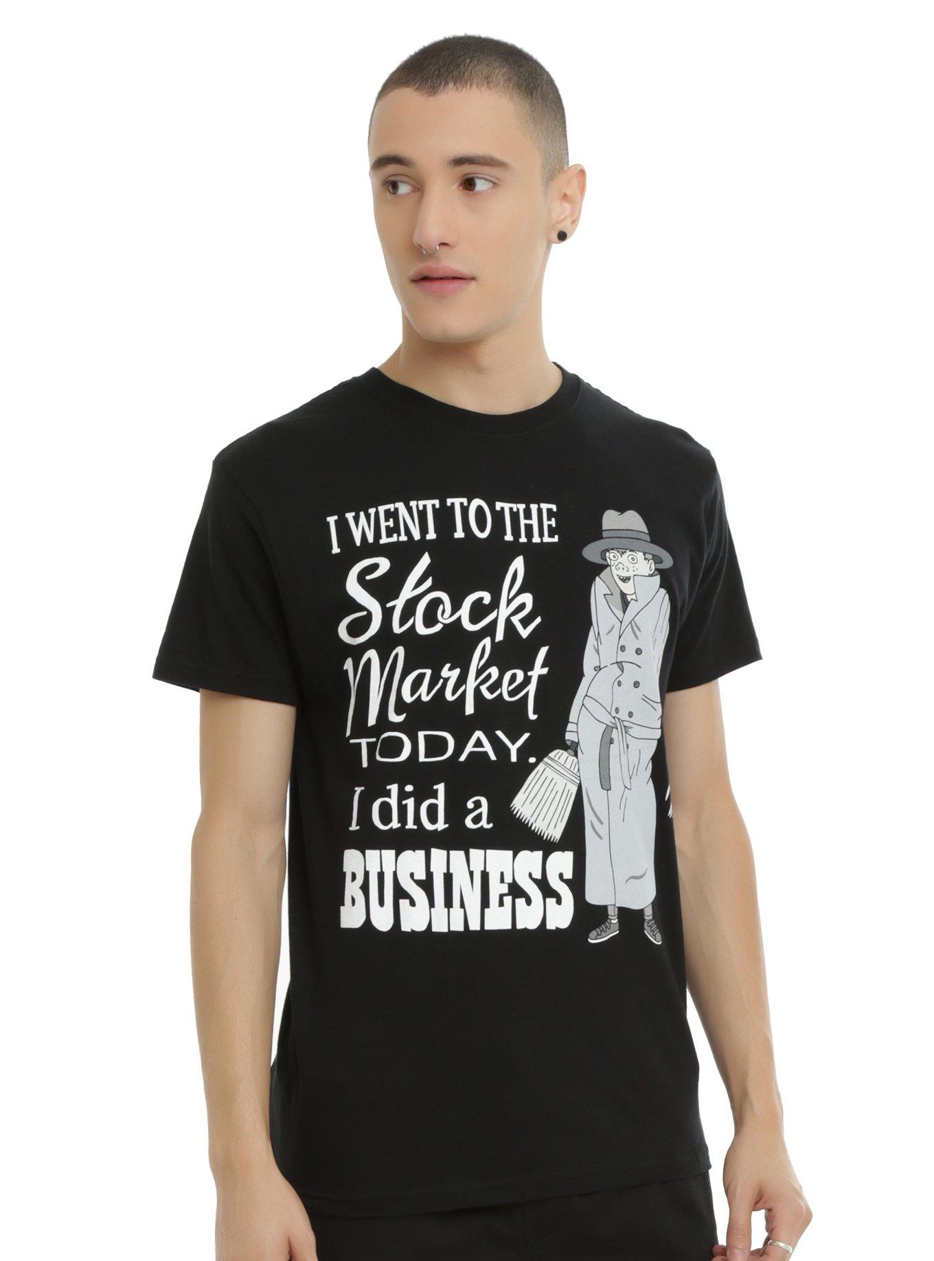 Bojack Horseman Vincent Adultman T-Shirt, BLACK, hi-res