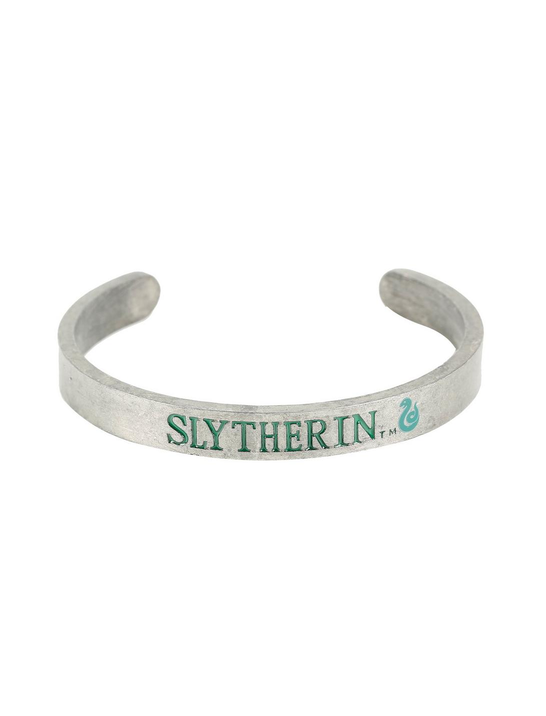Harry Potter Slytherin Metal Cuff, , hi-res