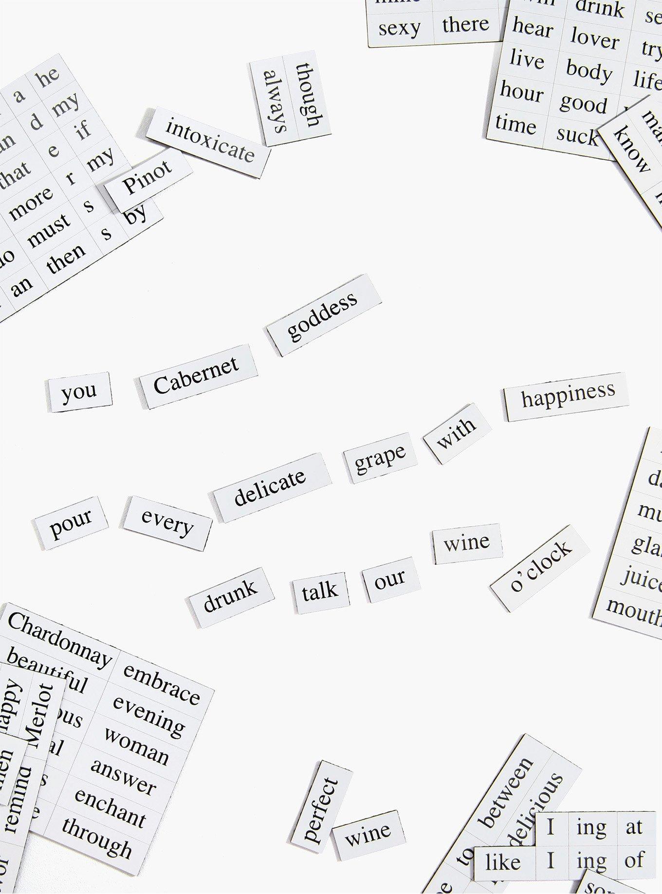 Wine Lover Poetry Kit BoxLunch