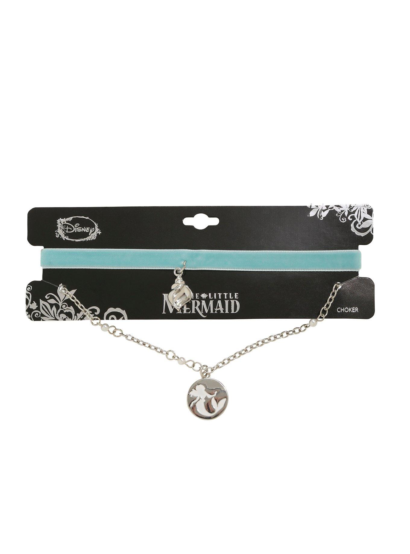 Disney The Little Mermaid Choker & Necklace Set, , hi-res