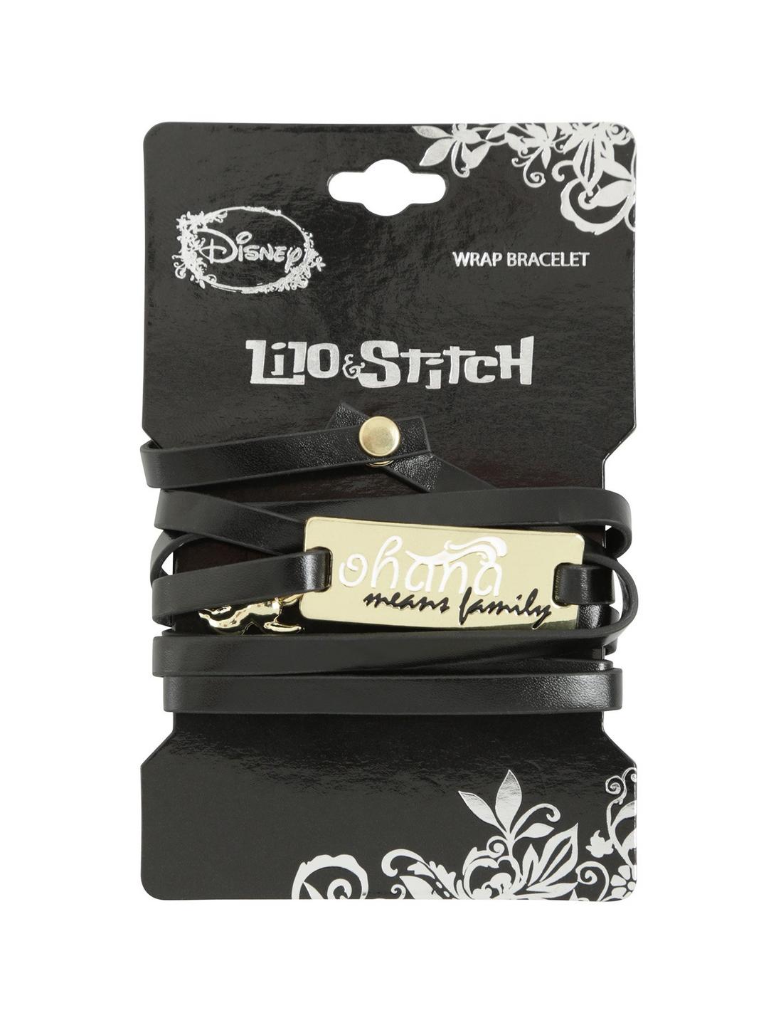 Disney Lilo & Stitch Ohana Wrap Bracelet, , hi-res