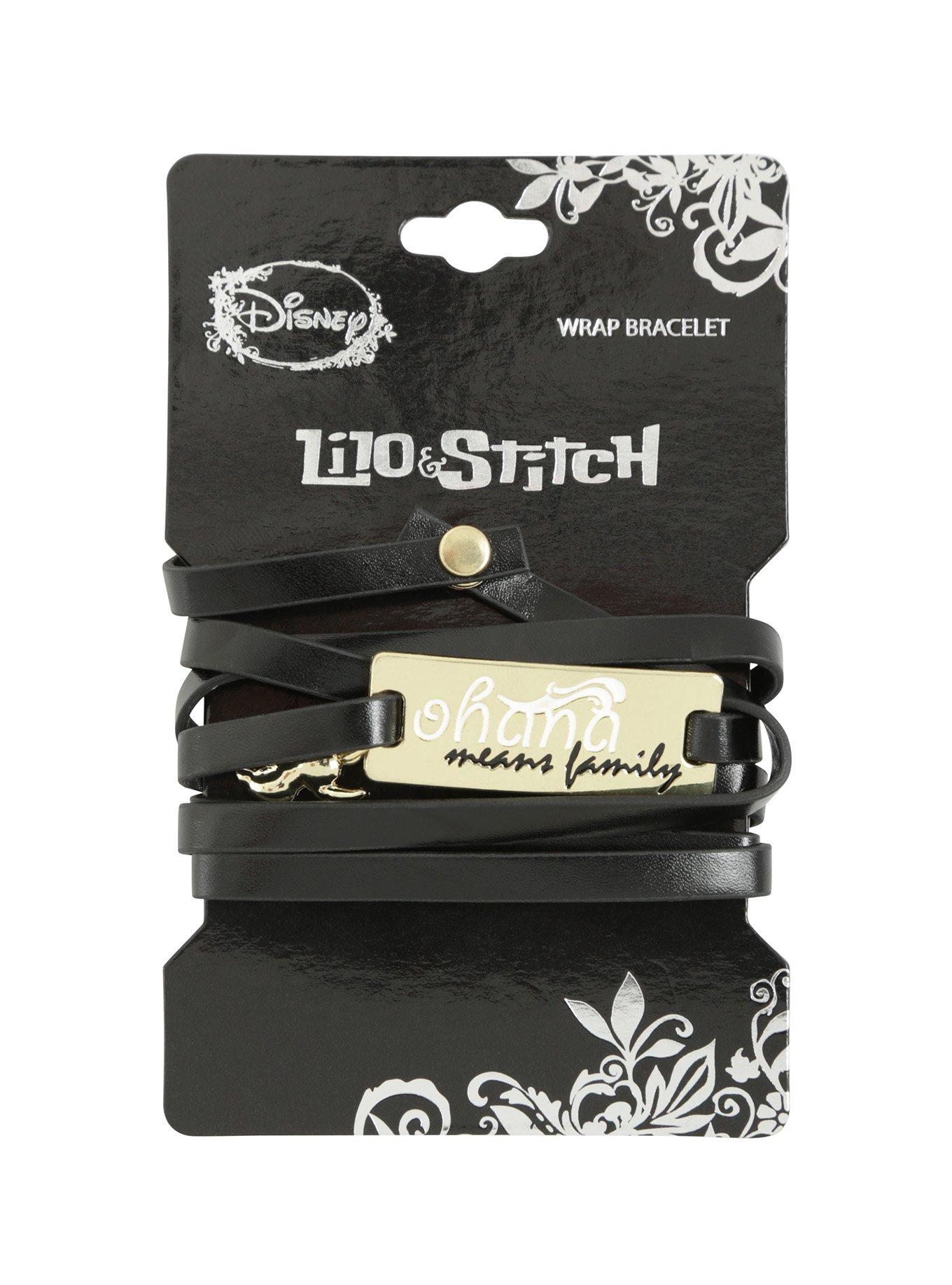 Disney Lilo & Stitch Ohana Wrap Bracelet, , hi-res