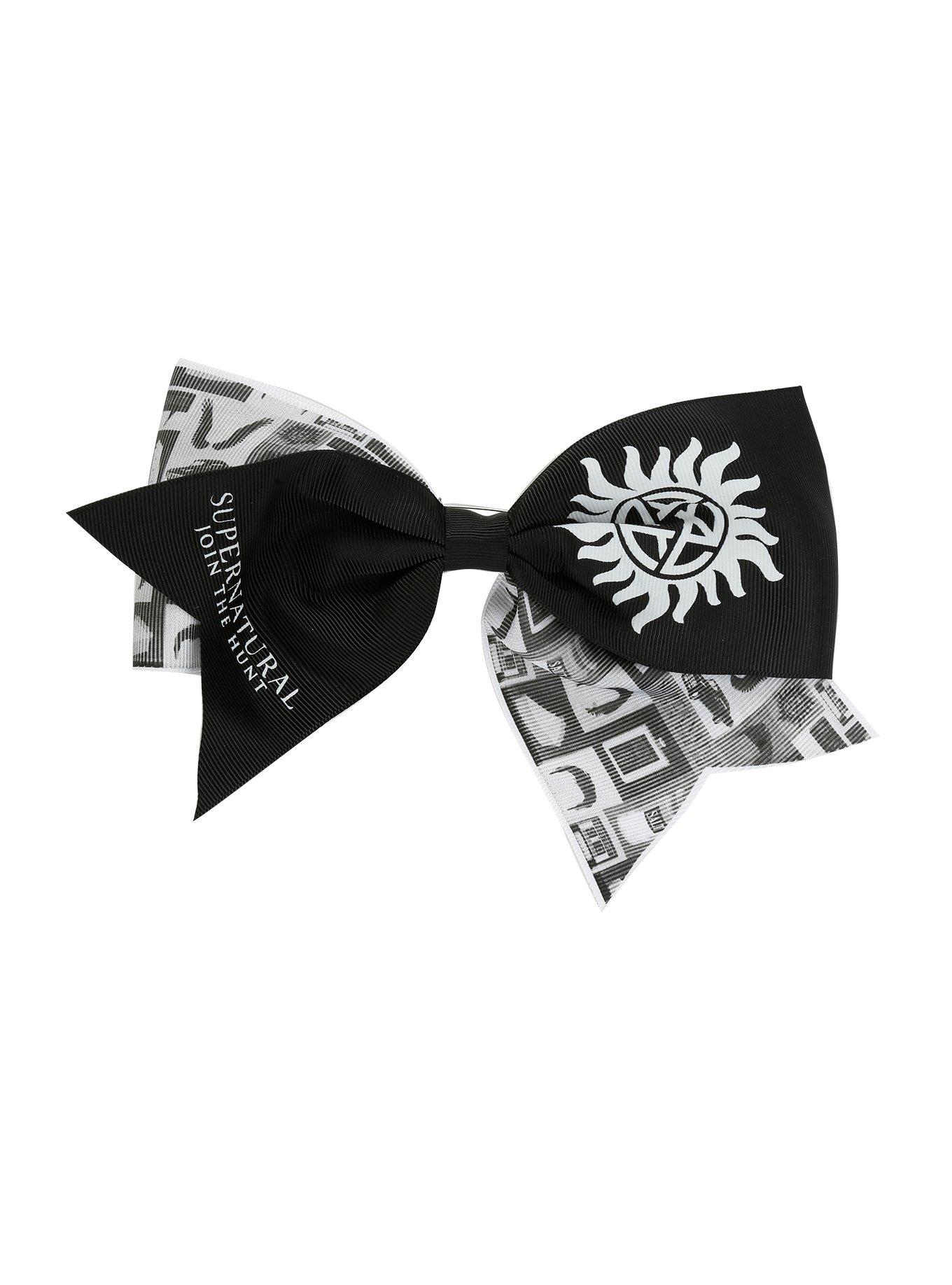 Supernatural Winchester Cheer Hair Bow, , hi-res