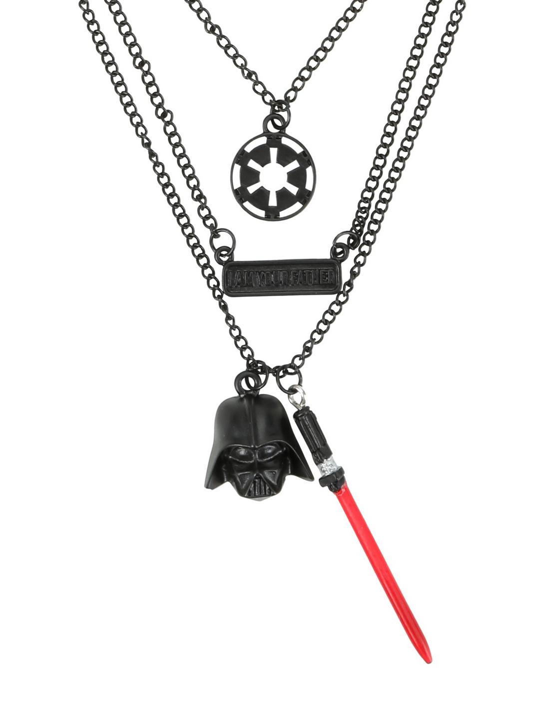 Star Wars Darth Vader Layered Necklace, , hi-res