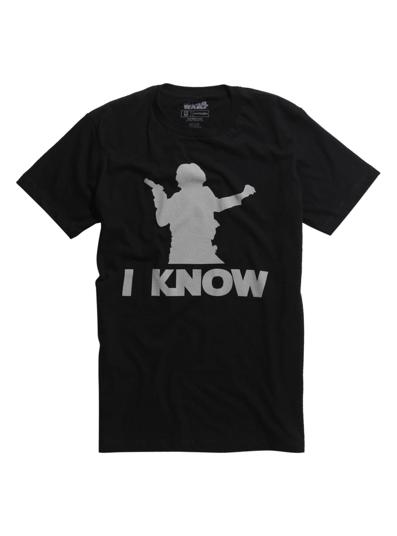 Star Wars Han Solo I Know T-Shirt, WHITE, hi-res