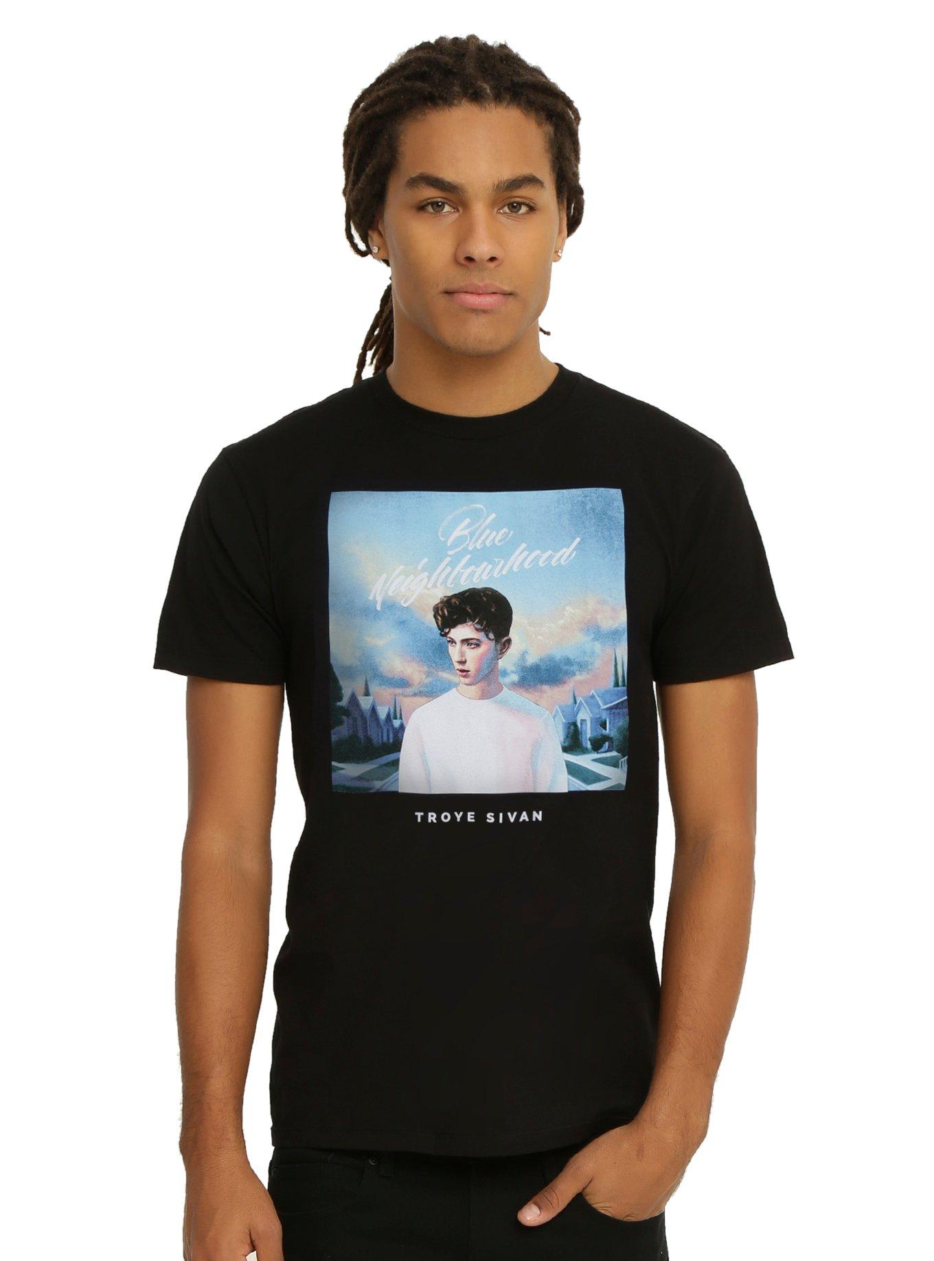 Troye Sivan Blue Neighbourhood T-Shirt, BLACK, hi-res