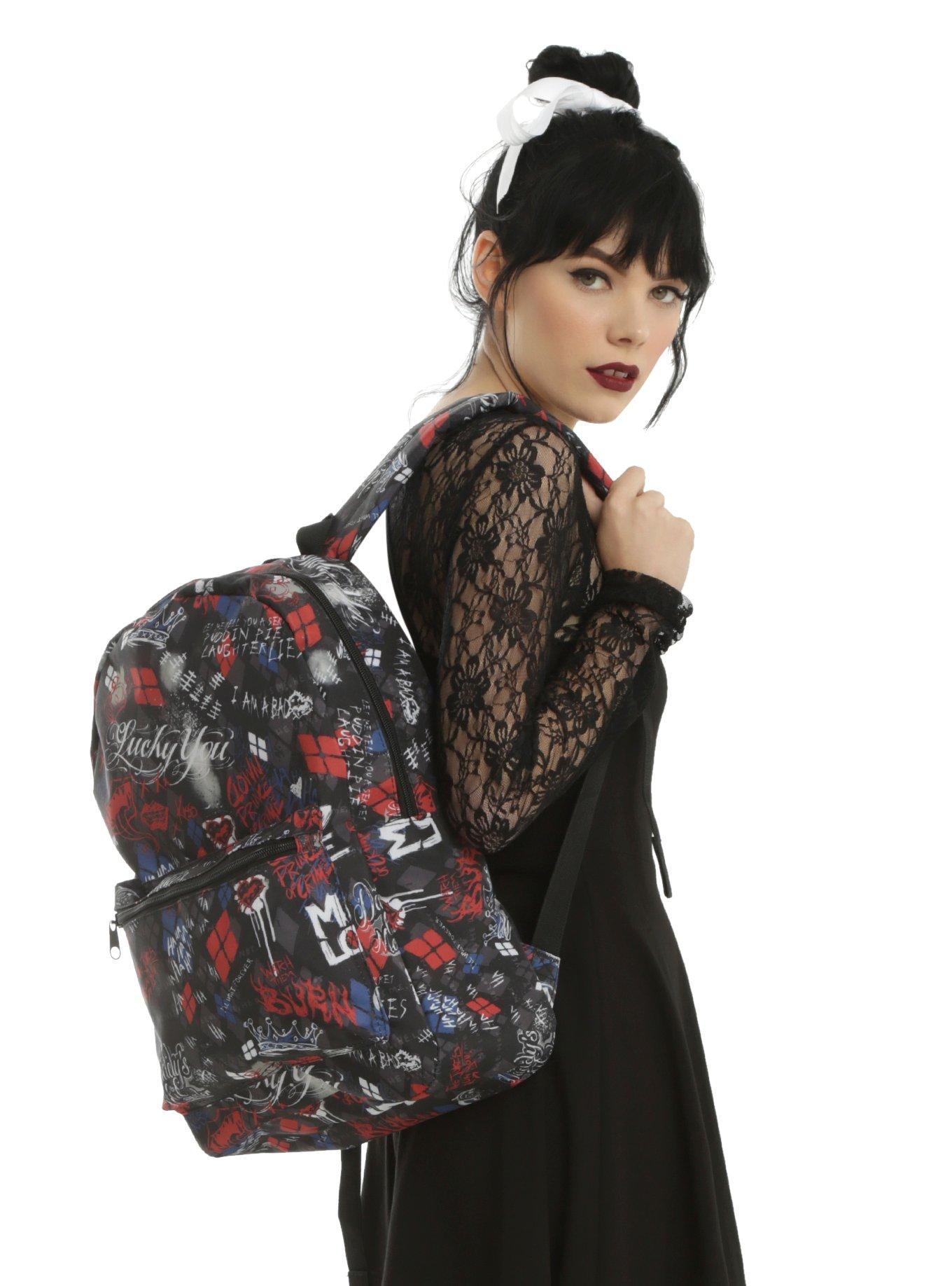 DC Comics Suicide Squad Harley Quinn Sketchy Backpack, , hi-res