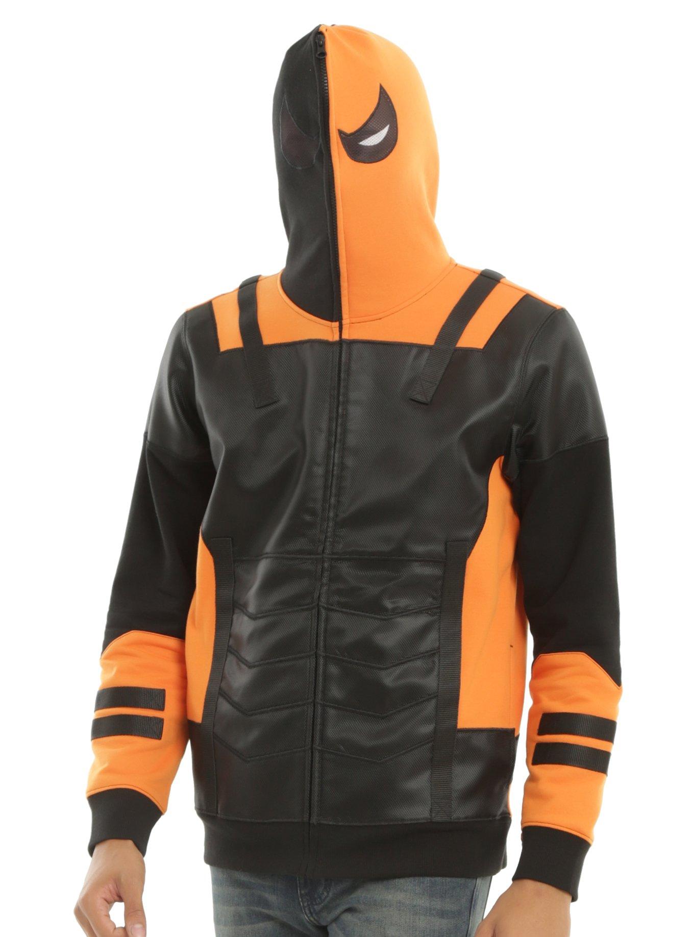 DC Comics Deathstroke Cosplay Hoodie, BLACK, hi-res