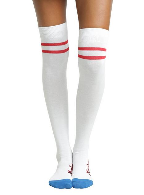 DC Comics Suicide Squad Harley Quinn Cosplay Over-The-Knee Socks | Hot ...