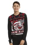 Santa Claws Knit Sweater, BLACK, hi-res