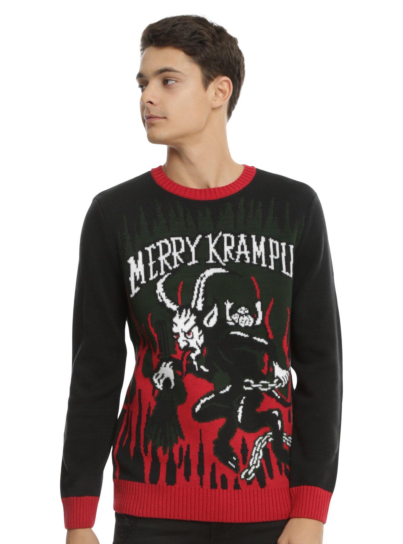 Krampus knit sweater sale