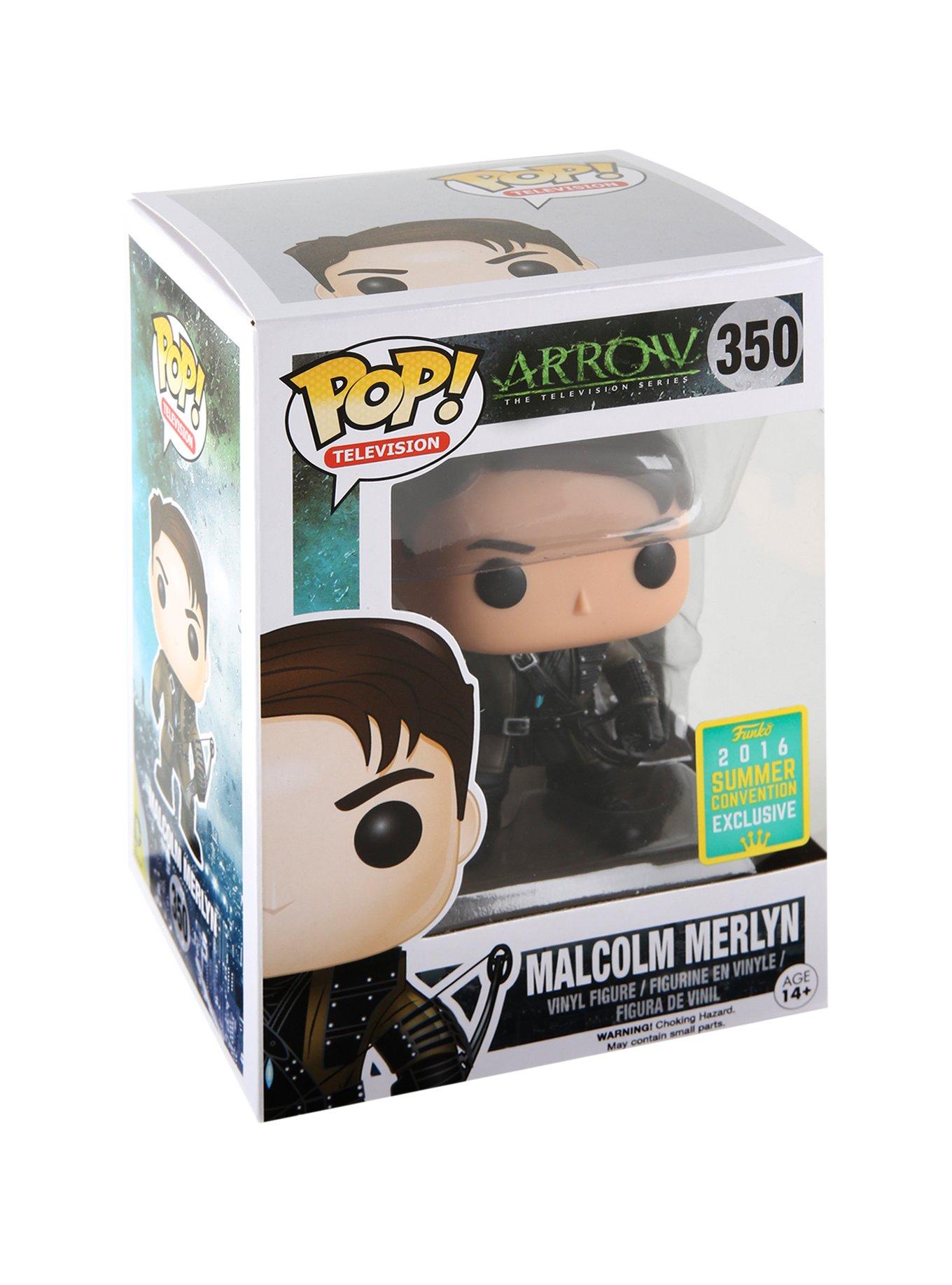 Funko DC Comics Arrow Pop! Television Malcolm Merlyn Vinyl Figure 2016 Summer Convention Exclusive, , hi-res