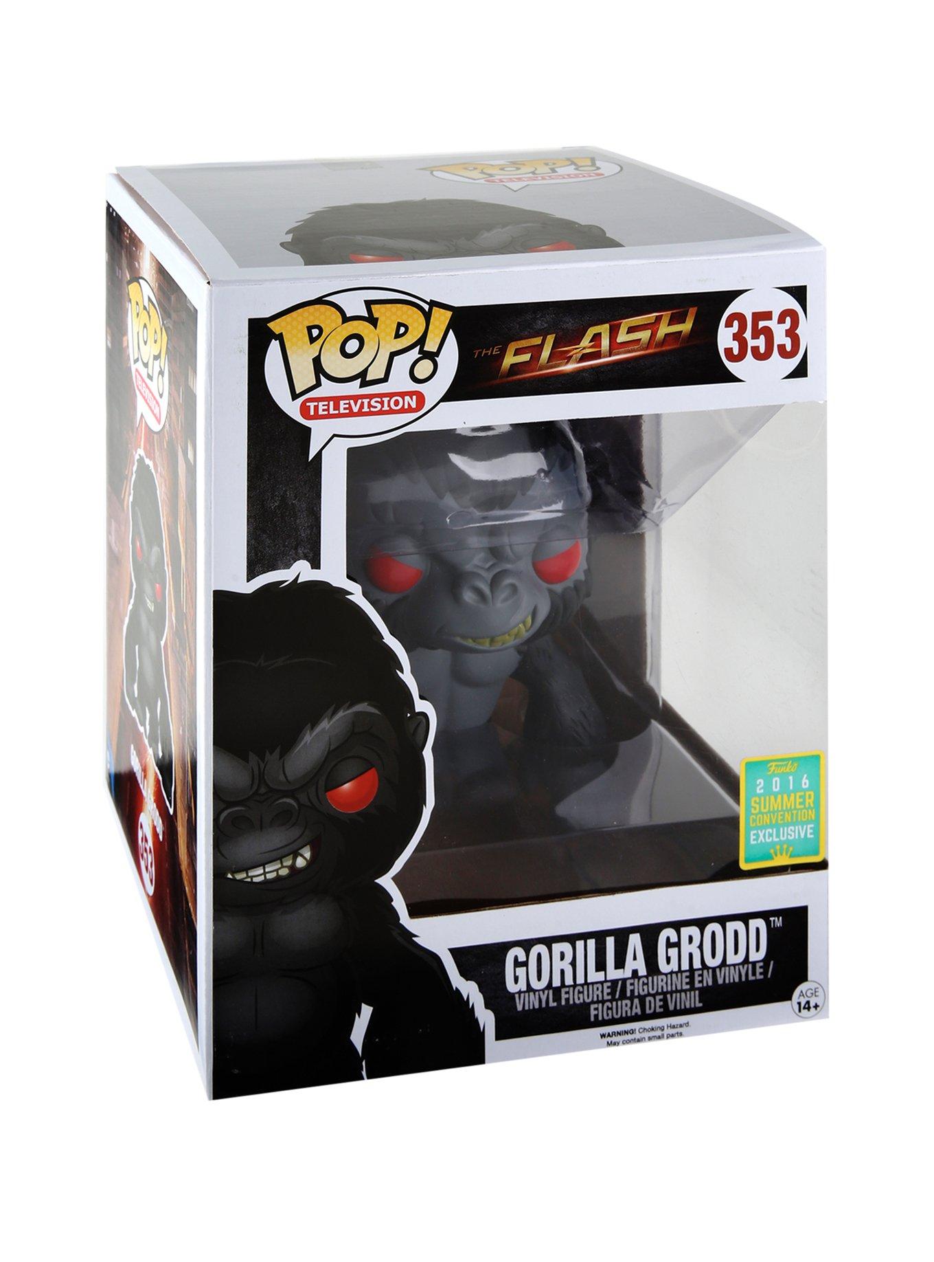 Funko DC Comics The Flash Pop! Television Gorilla Grodd 6" Vinyl Figure 2016 Summer Convention Exclusive, , hi-res