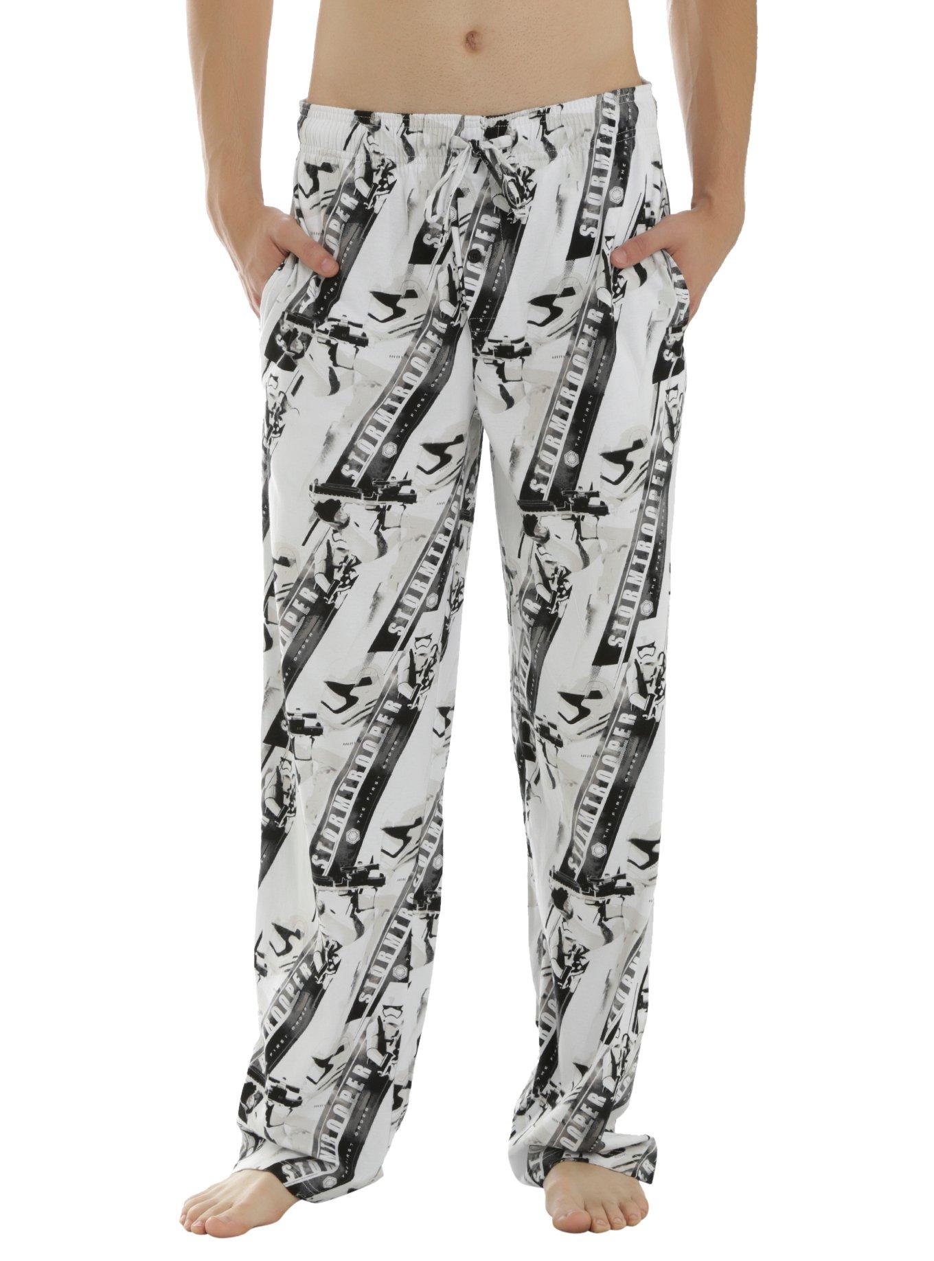 Star Wars: The Force Awakens Stormtrooper First Order Guys Pajama Pants, WHITE, hi-res