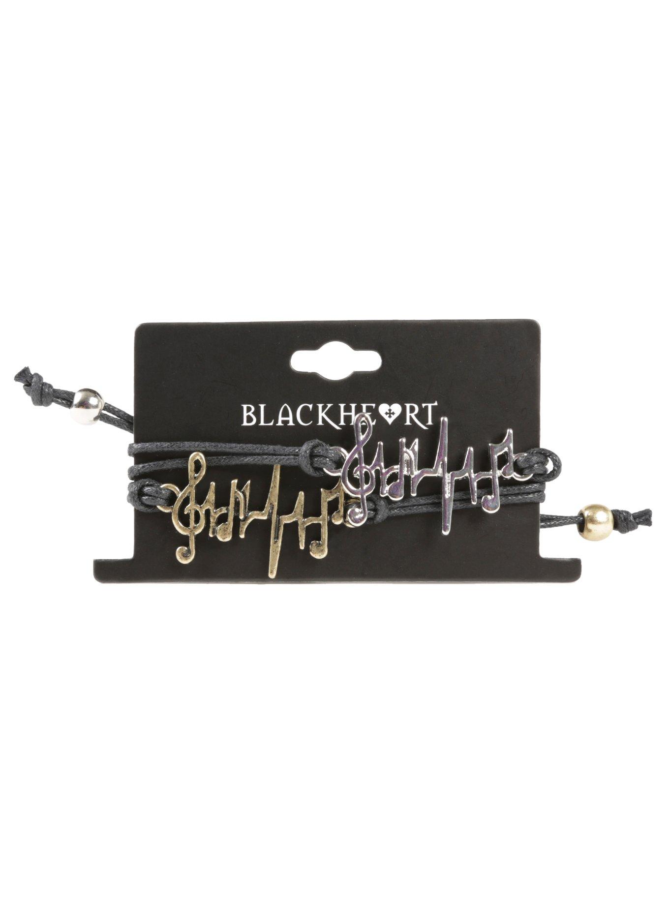 Blackheart Music Beat Best Friends Corded Bracelet Set, , hi-res