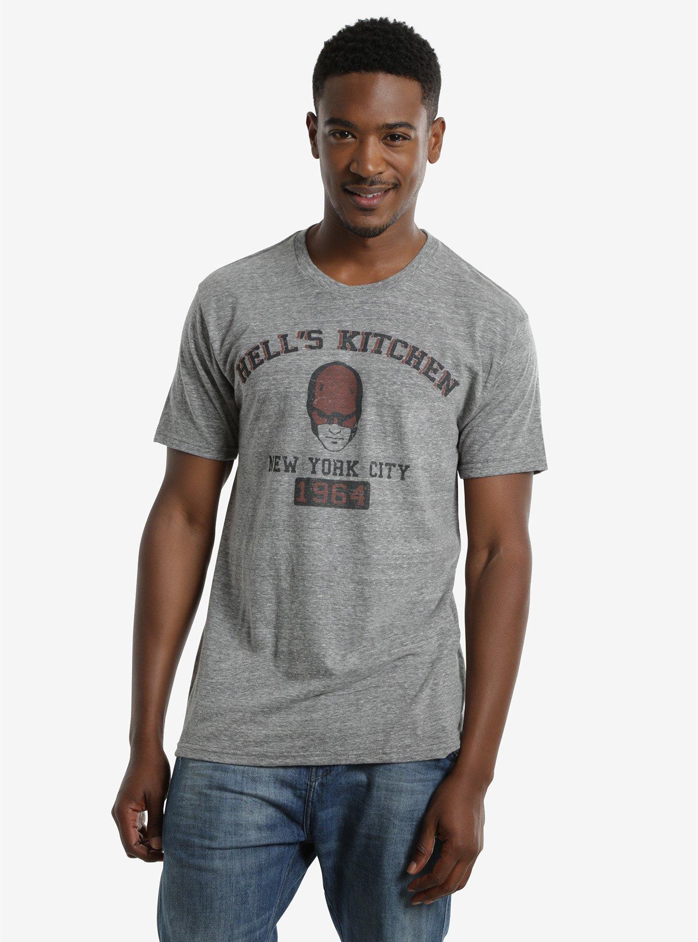 Marvel Daredevil Hell&rsquo;s Kitchen T-Shirt, GREY, hi-res