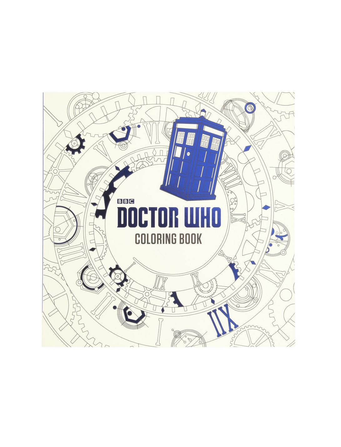 Doctor Who Coloring Book, , hi-res