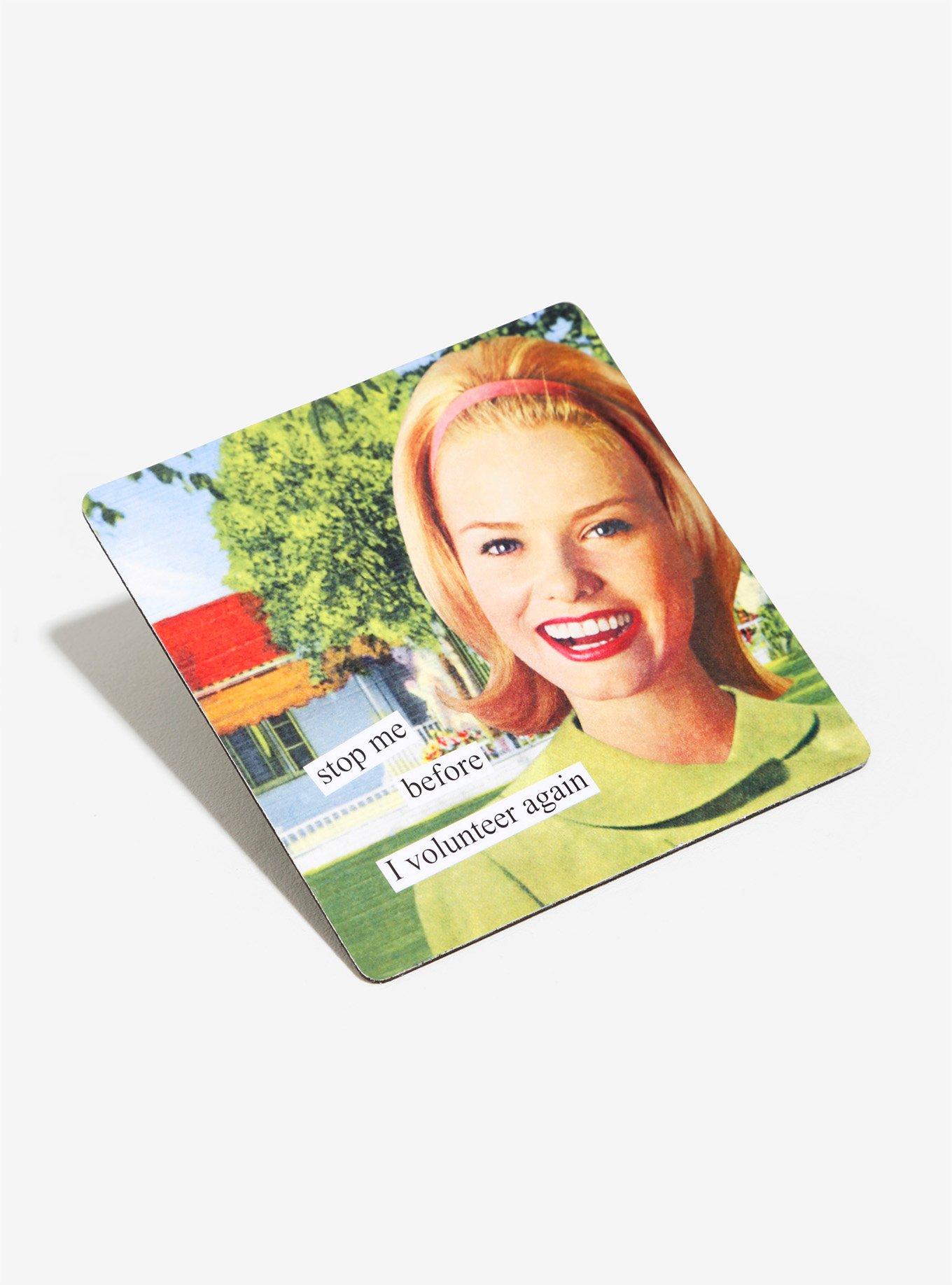 Anne Taintor Volunteer Magnet, , hi-res
