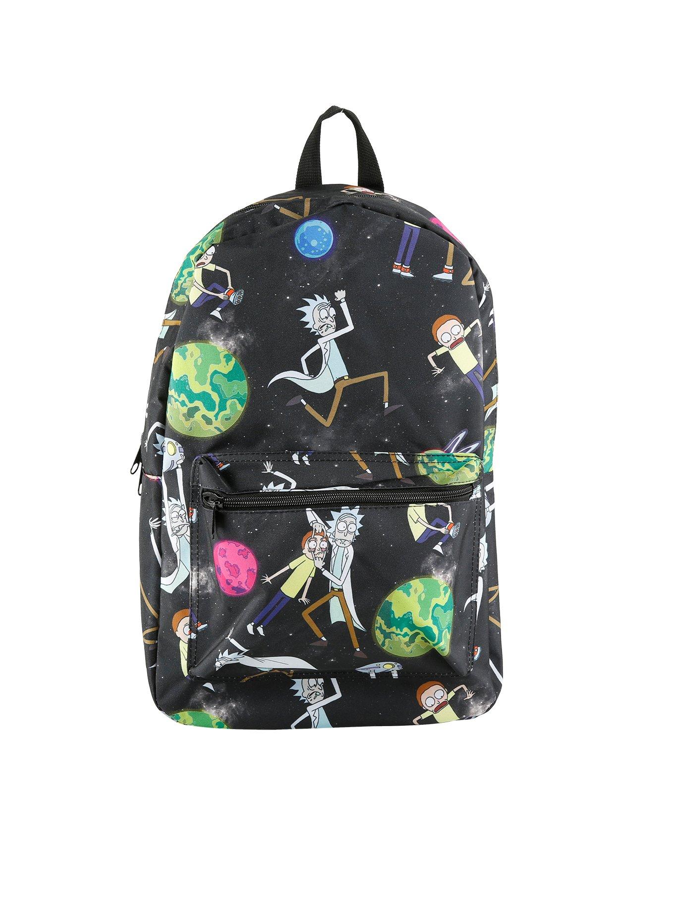 Rick And Morty Universe Print Backpack | Hot Topic