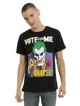 DC Comics The Joker Vote For Me T-Shirt, BLACK, hi-res