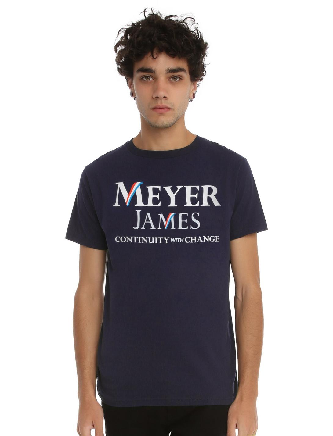 Veep Meyer James T-Shirt, BLUE, hi-res