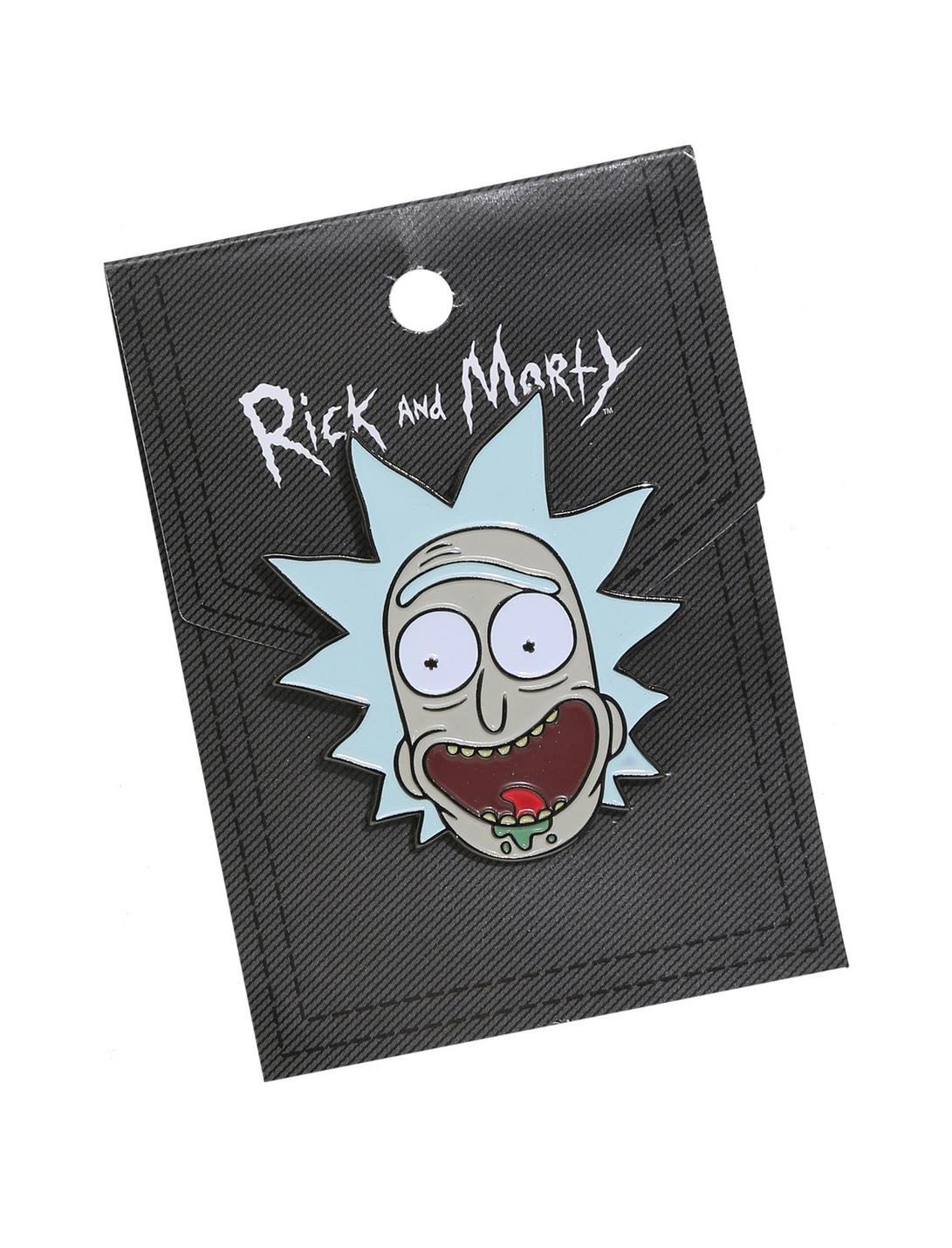 Rick And Morty Rick Enamel Pin, , hi-res