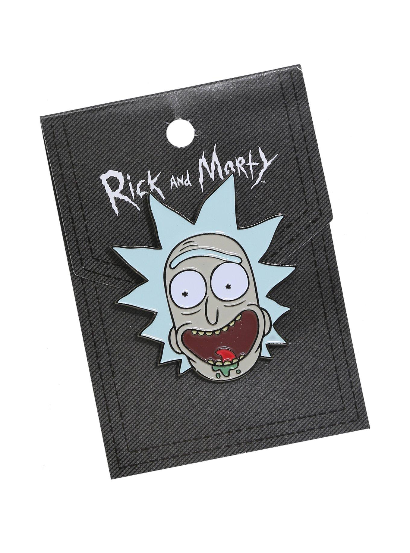 Rick And Morty Rick Enamel Pin, , hi-res