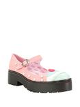 Iron Fist Lick Me Heavy Sole Mary Janes, PINK, hi-res