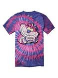 Disney Alice In Wonderland Tie Dye Cheshire Cat T-Shirt, MULTI, hi-res