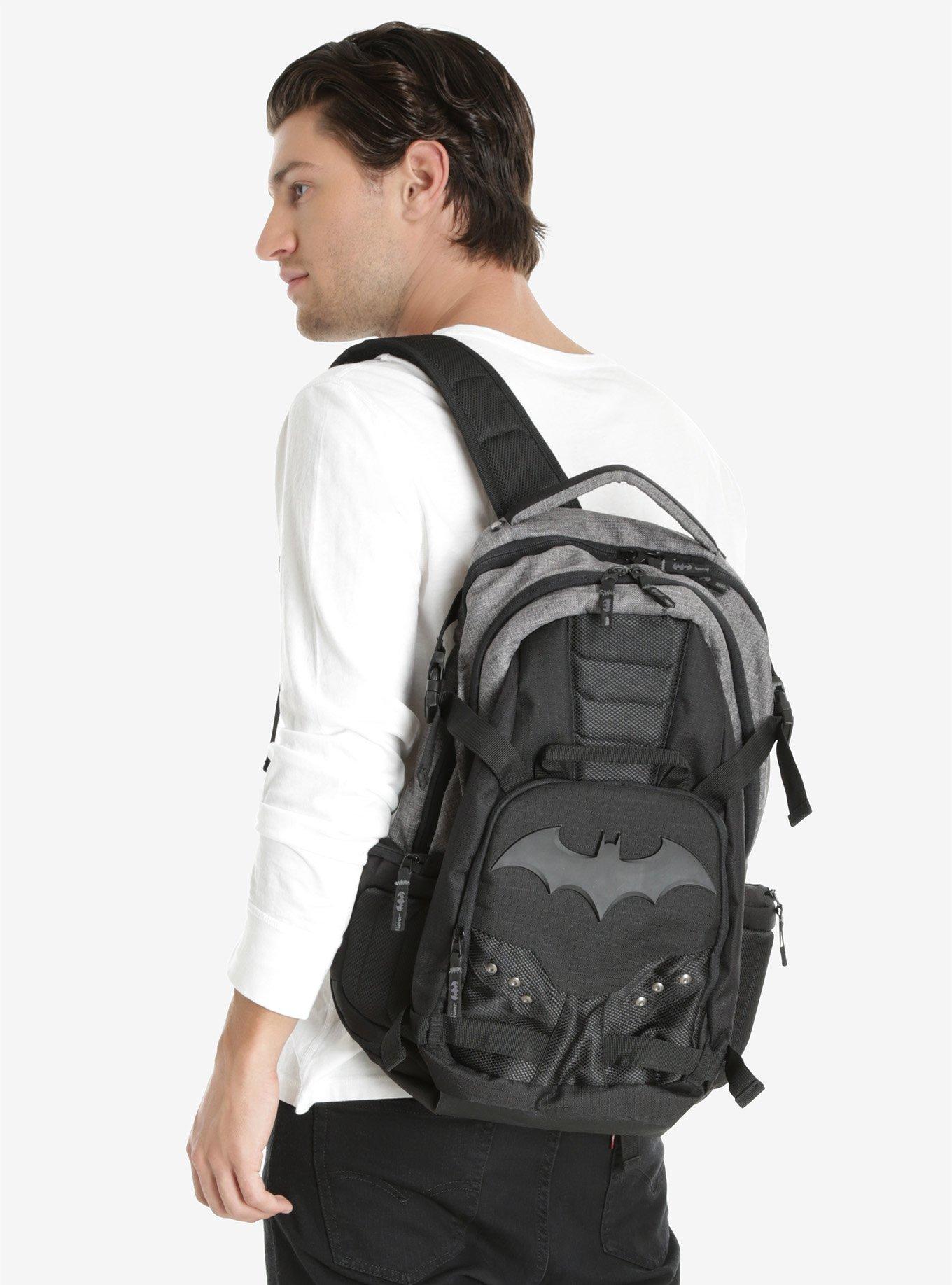 Batman logo backpack online