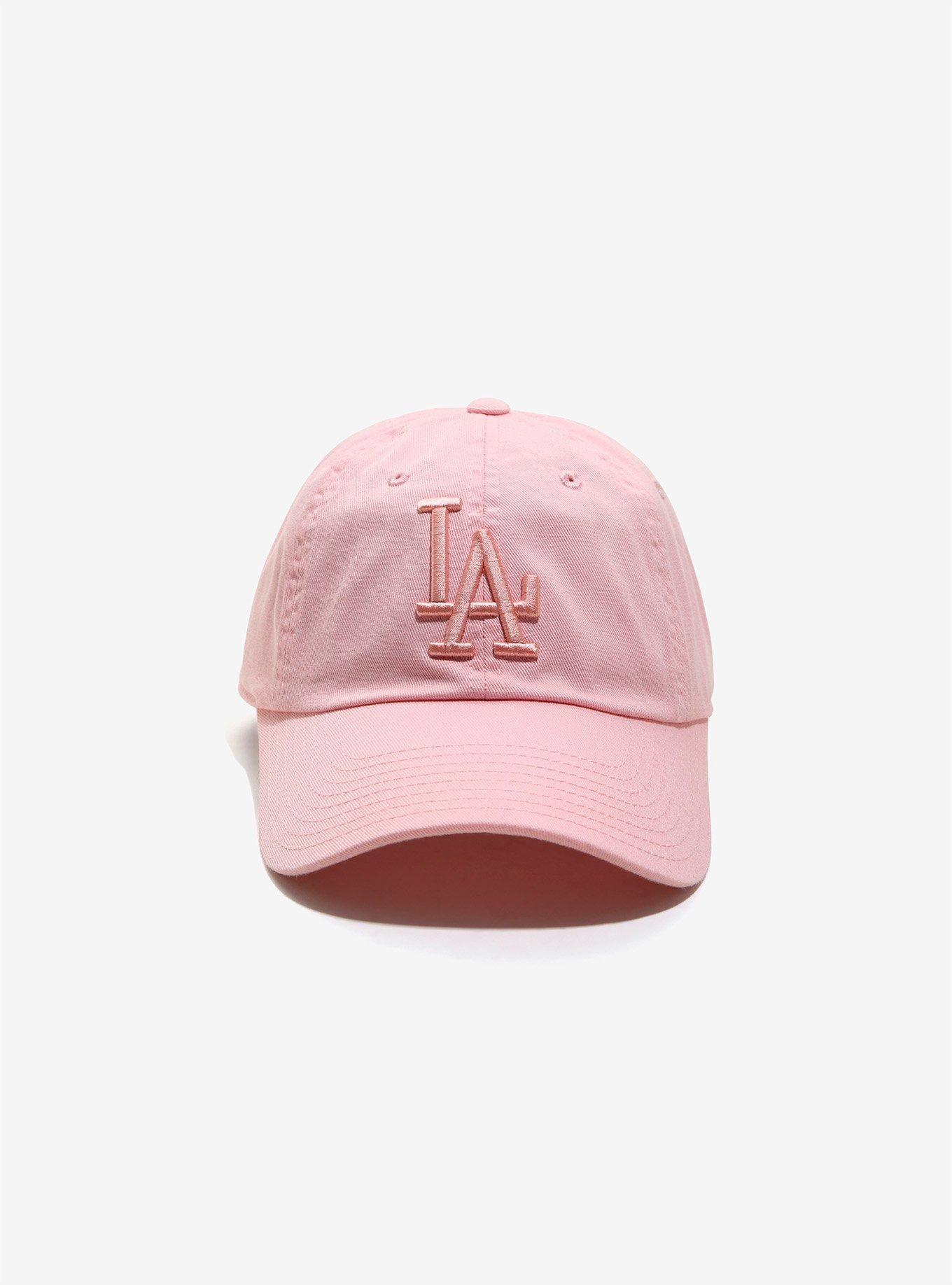 American Needle MLB Dodgers Pink Tonal Ball Cap BoxLunch