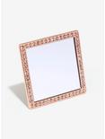 iDecoz Selfie Mirror In Rose Gold With CZ Crystals, , hi-res