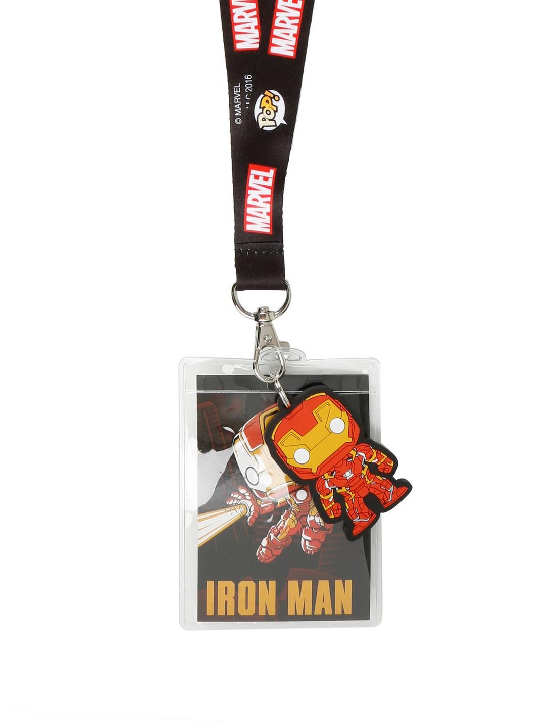 Funko Marvel Iron Man Pop! Lanyard, , hi-res