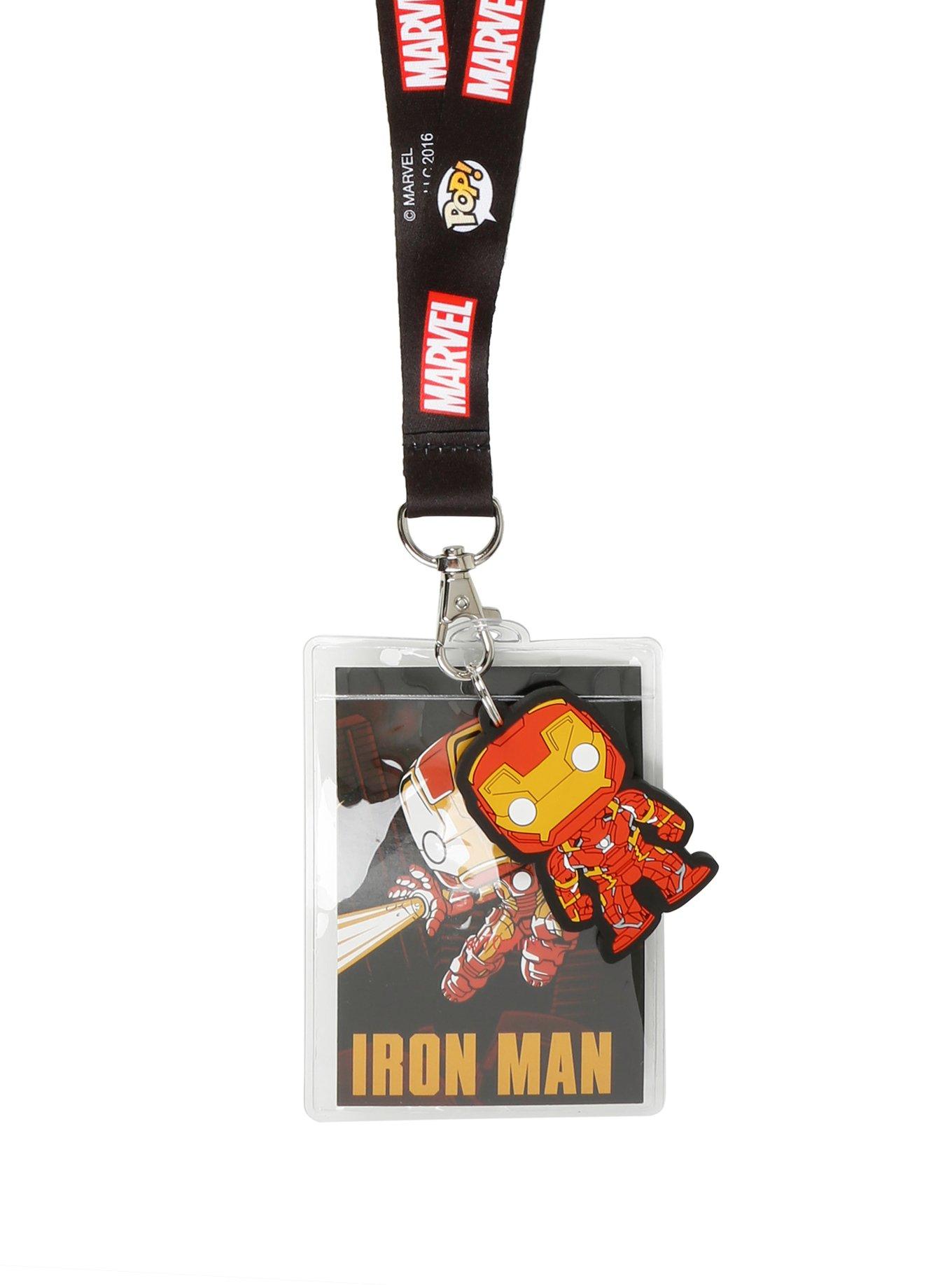 Funko Marvel Iron Man Pop! Lanyard, , hi-res