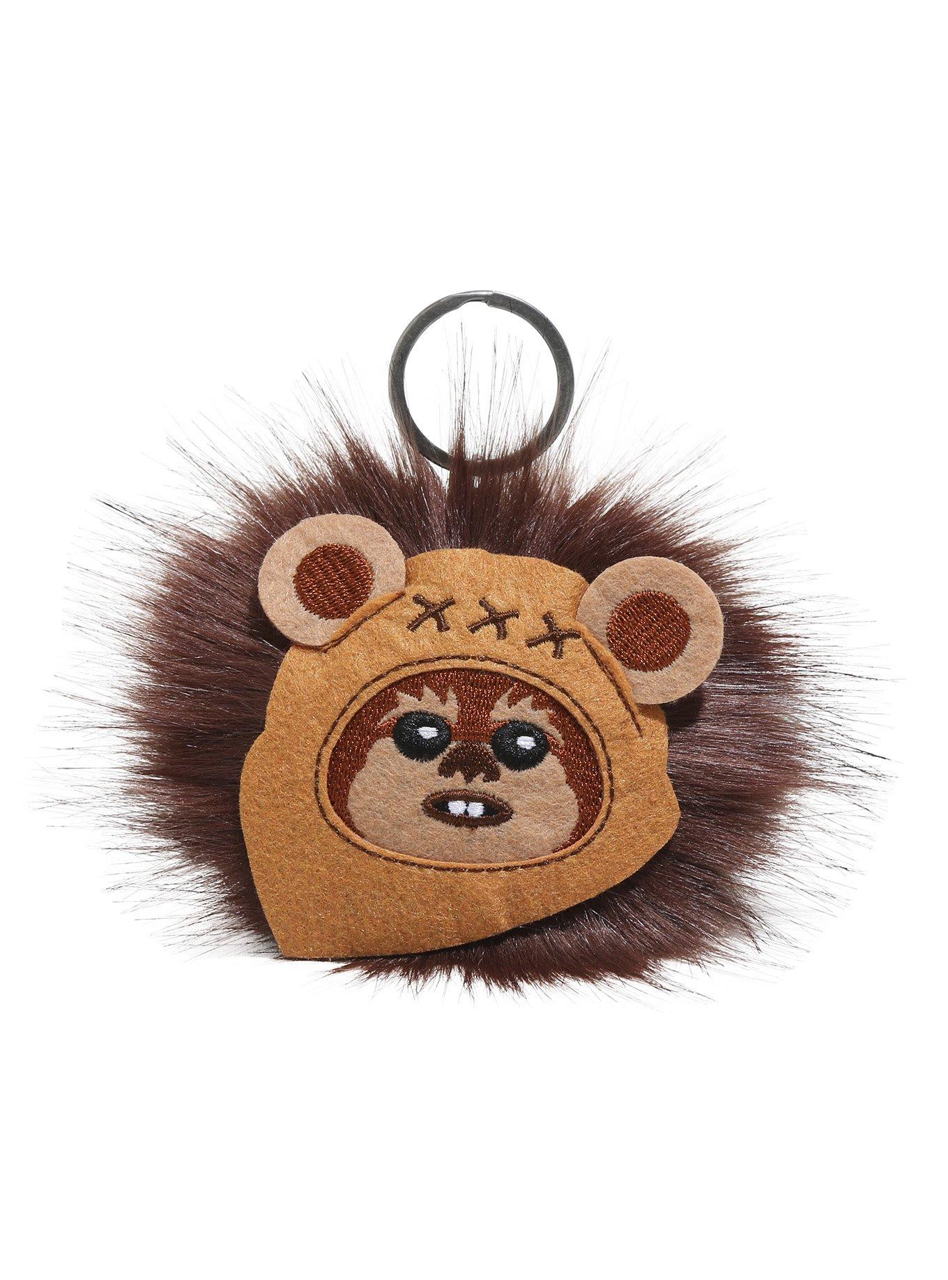 Star Wars Ewok Puff Key Chain, , hi-res