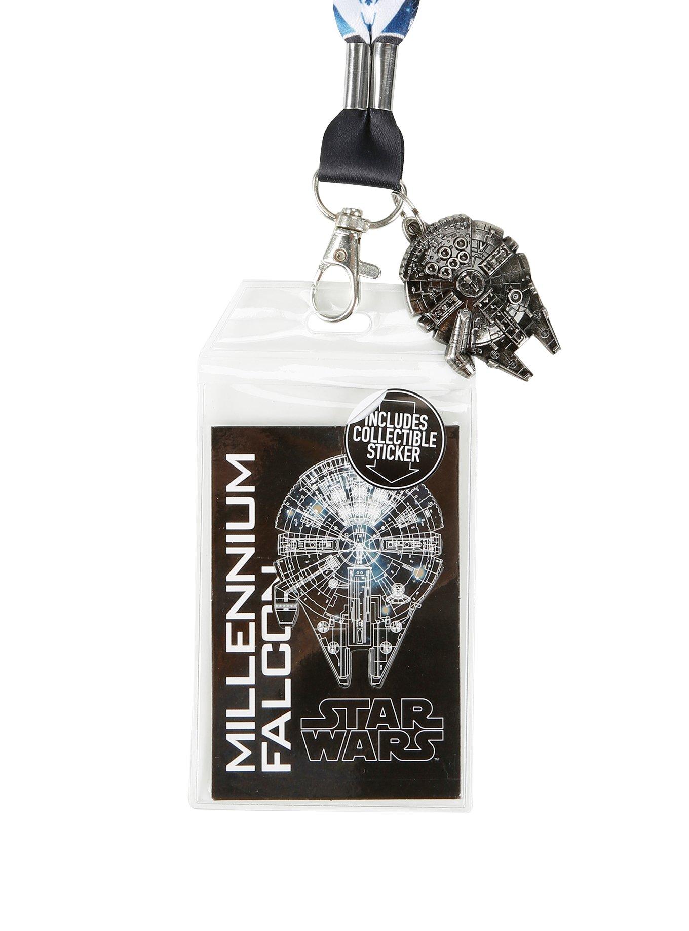 Star Wars Millennium Falcon Lanyard Hot Topic