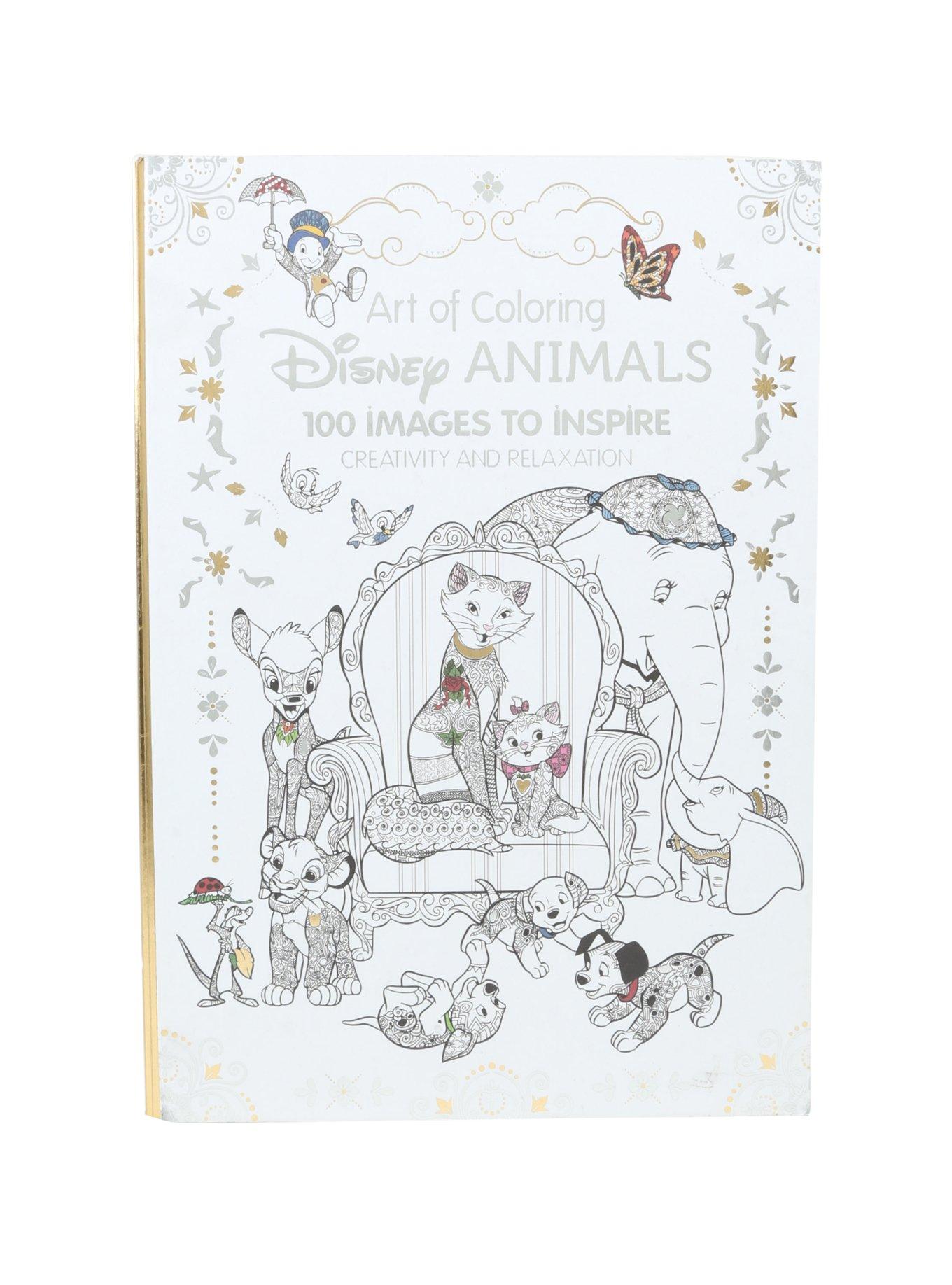 Disney Art Of Coloring: Disney Animals Coloring Book, , hi-res