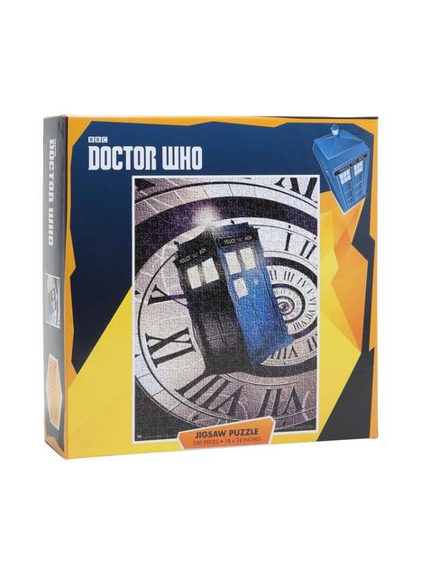 Doctor Who Tardis Time Warp 550 Piece Jigsaw Puzzle Hot Topic 