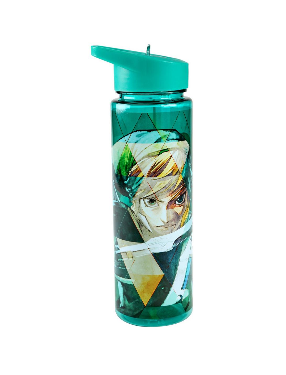 The Legend Of Zelda Green Foil Water Bottle, , hi-res