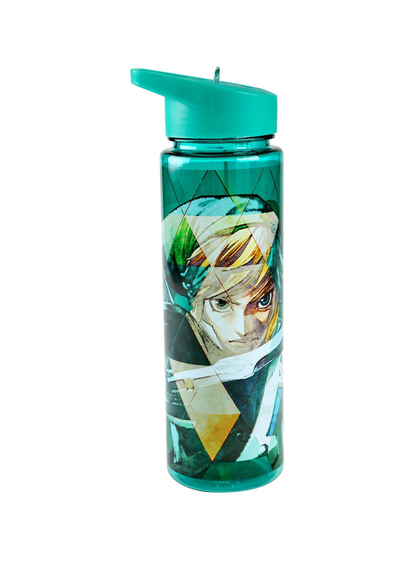 The Legend Of Zelda Green Foil Water Bottle, , hi-res