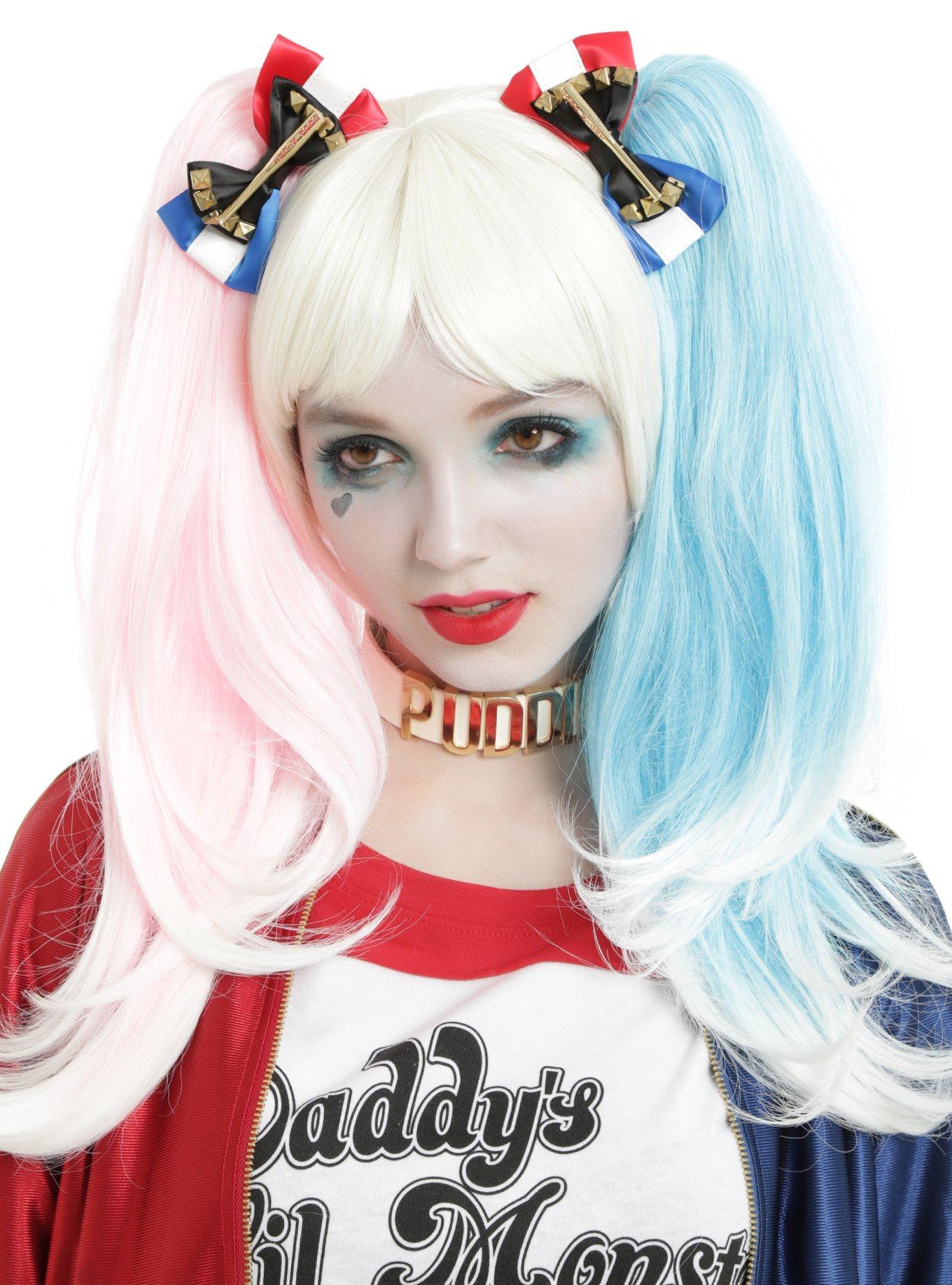 DC Comics Suicide Squad Harley Quinn Hair Bows, , hi-res