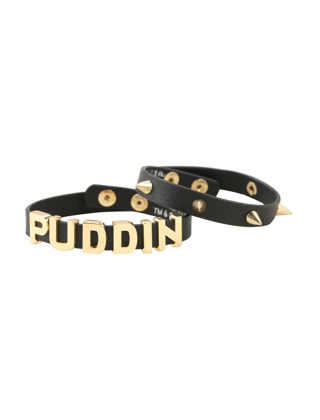 DC Comics Suicide Squad PUDDIN Cuff Bracelet Set | Hot Topic