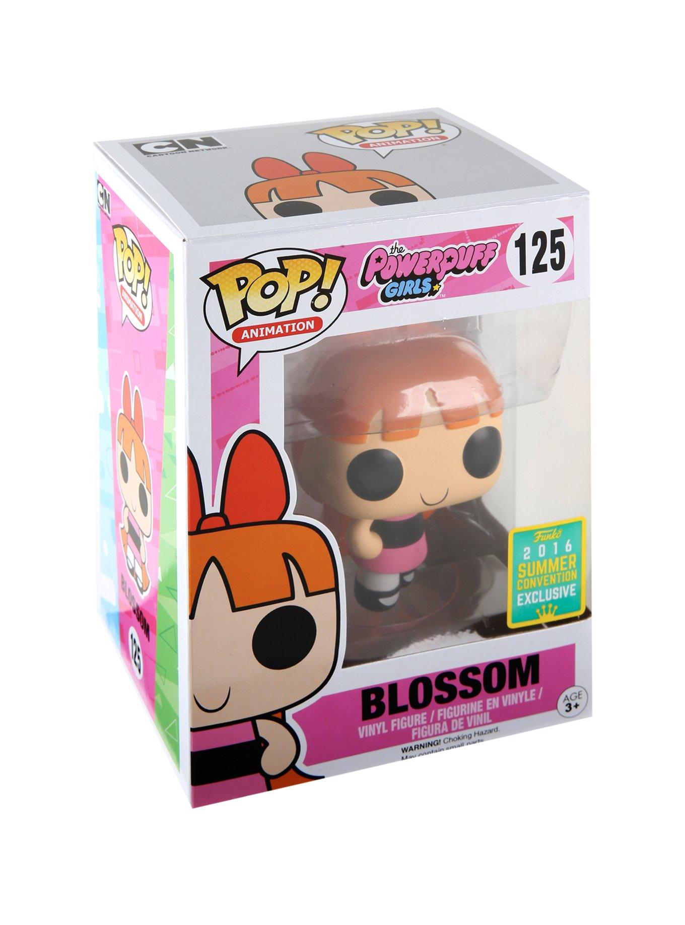 Funko The Powerpuff Girls Pop! Animation Blossom Vinyl Figure 2016 Summer Convention Exclusive, , hi-res