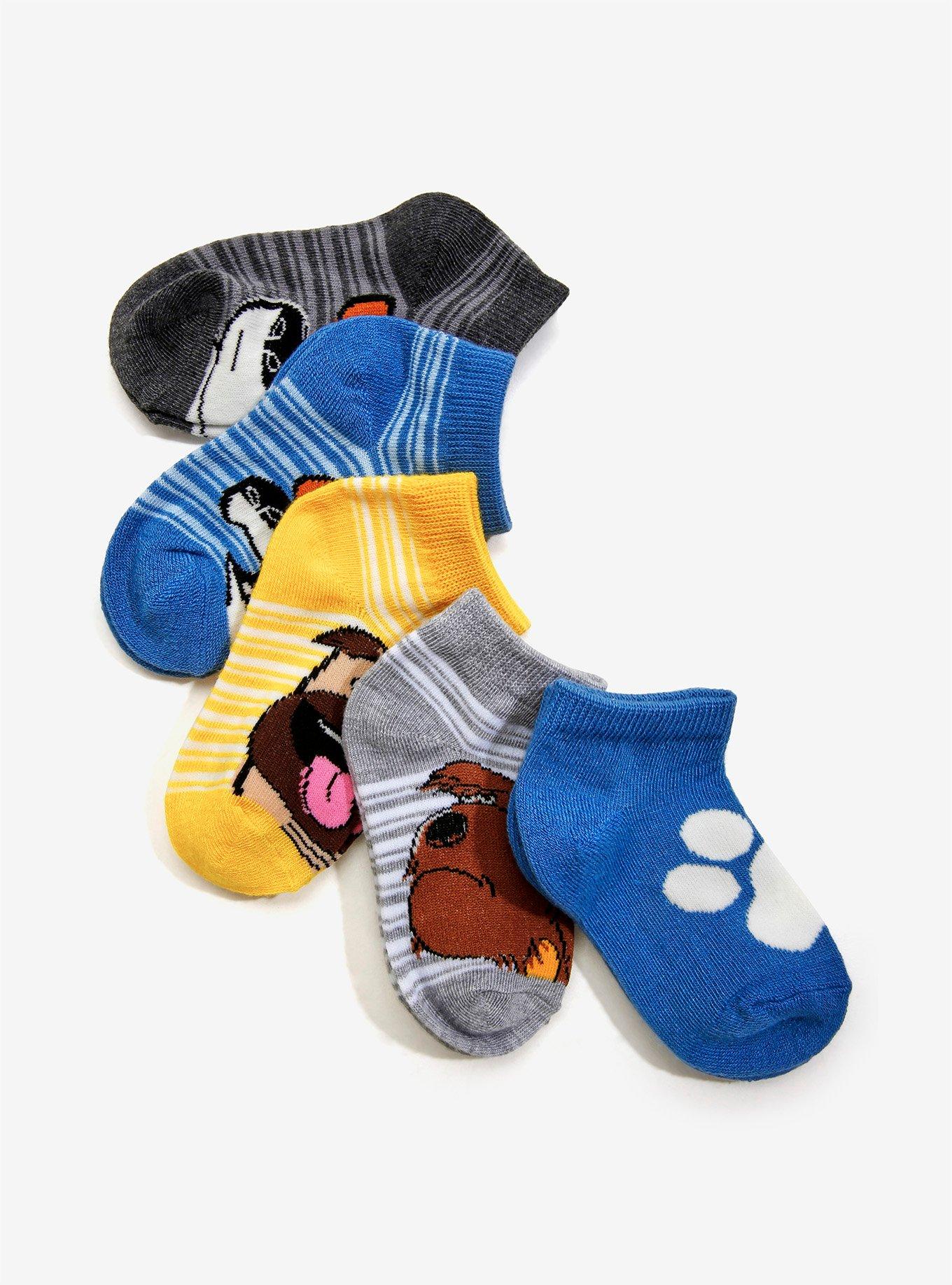 Disney The Secret Life Of Pets 5 Pack Socks, , hi-res