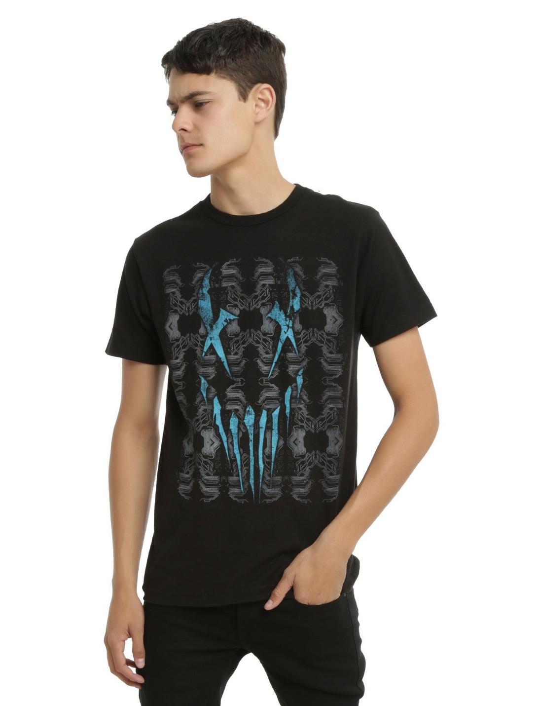 Mushroomhead X-Face Logos T-Shirt, BLACK, hi-res