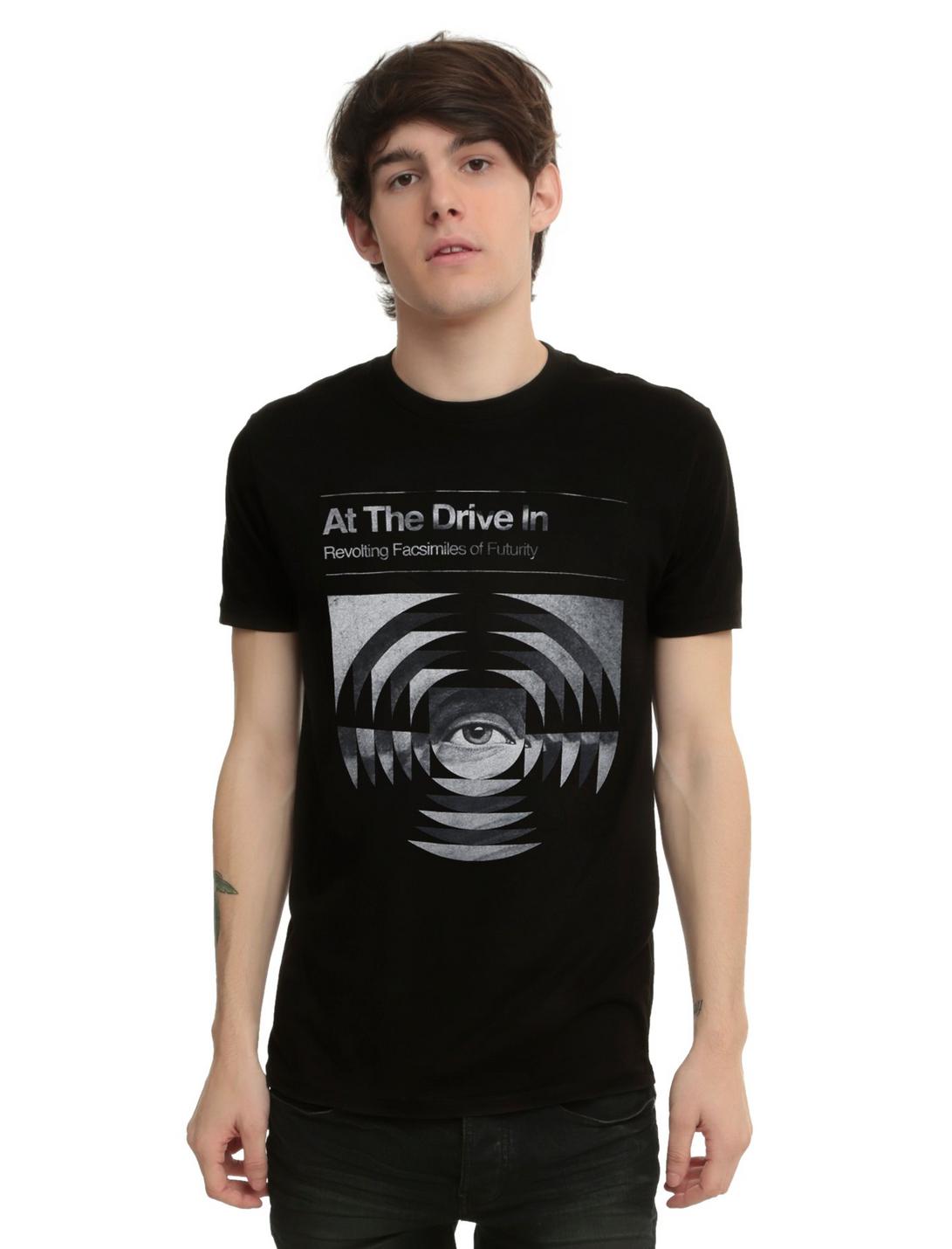 At The Drive In Transcendence T-Shirt, BLACK, hi-res