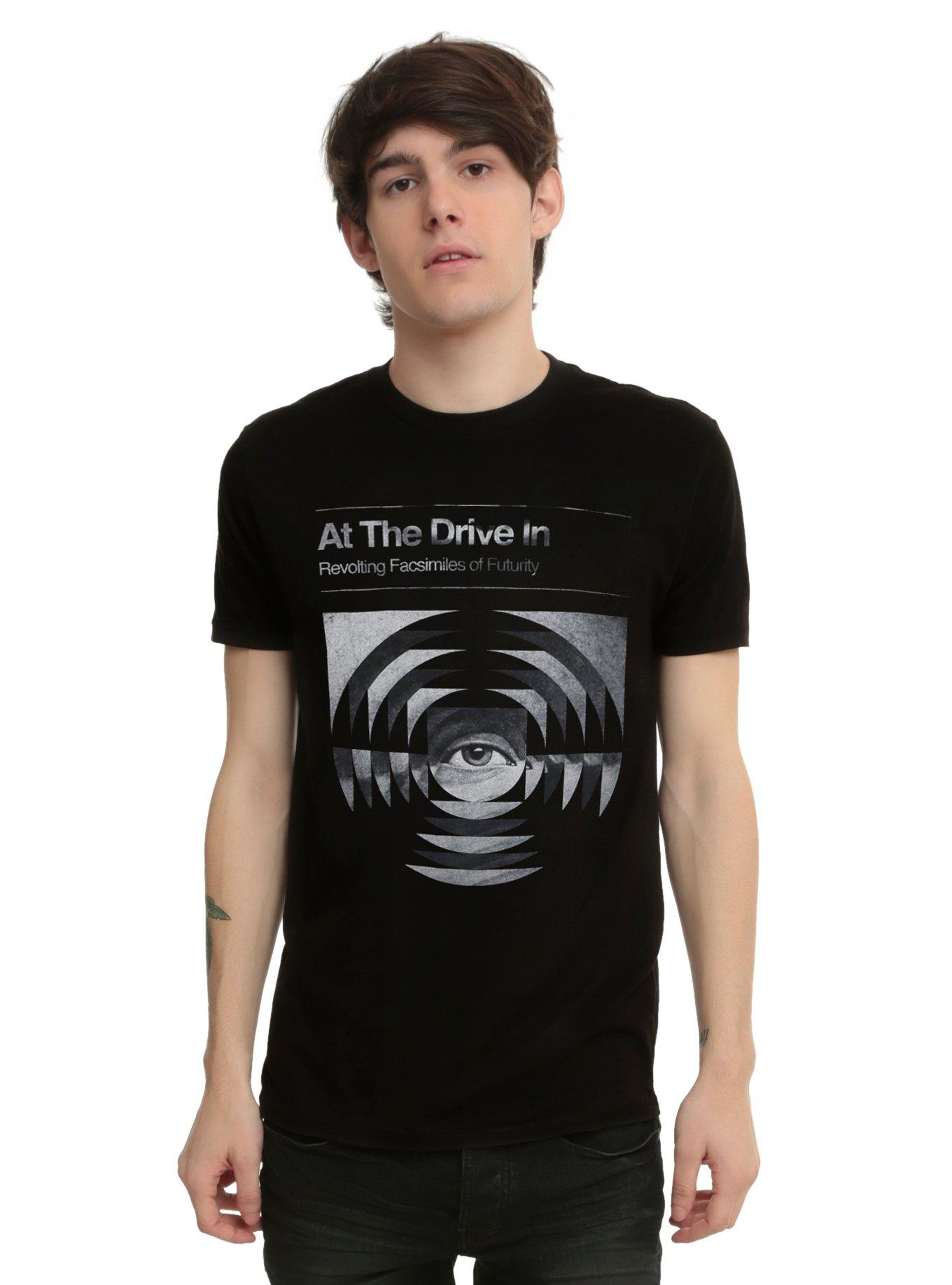 At The Drive In Transcendence T-Shirt, BLACK, hi-res