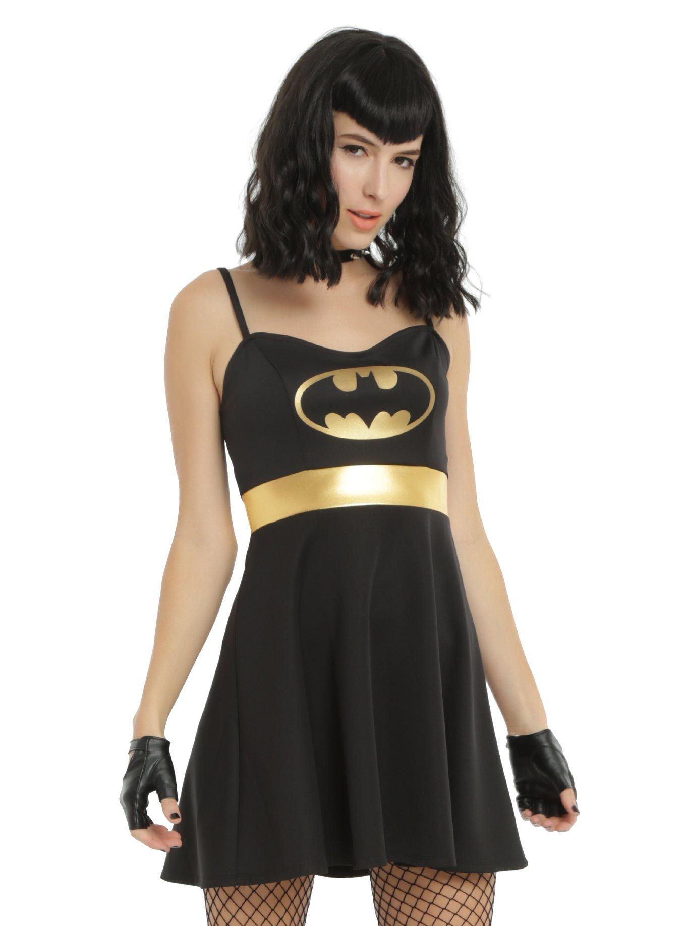 DC Comics Batman Cosplay Dress, BLACK, hi-res