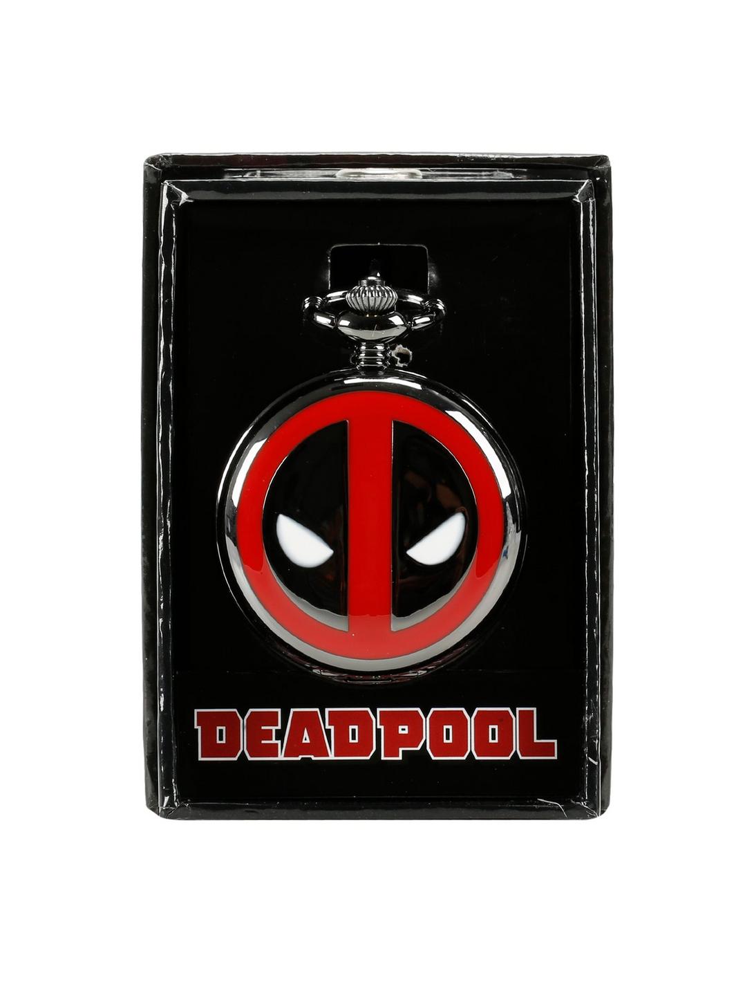 Marvel Deadpool Logo Pocket Watch, , hi-res